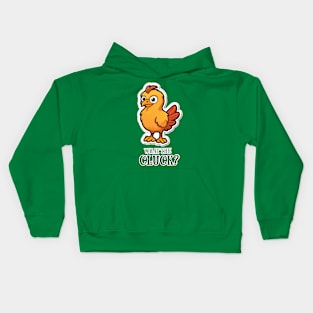 What the Cluck? Kids Hoodie